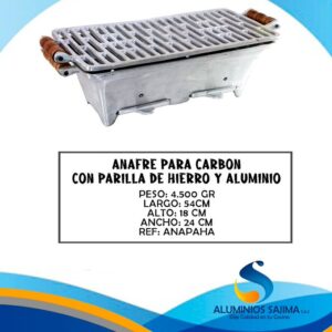 Anafre para carbón