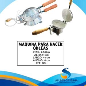 Maquina de hacer obleas sencilla