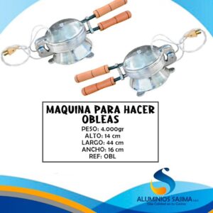 maquina de hacer obleas