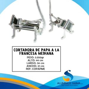 cortador de papa a la francesa mediano