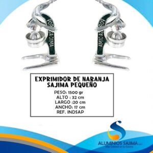 Exprimidor de naranja Sijama pequeño